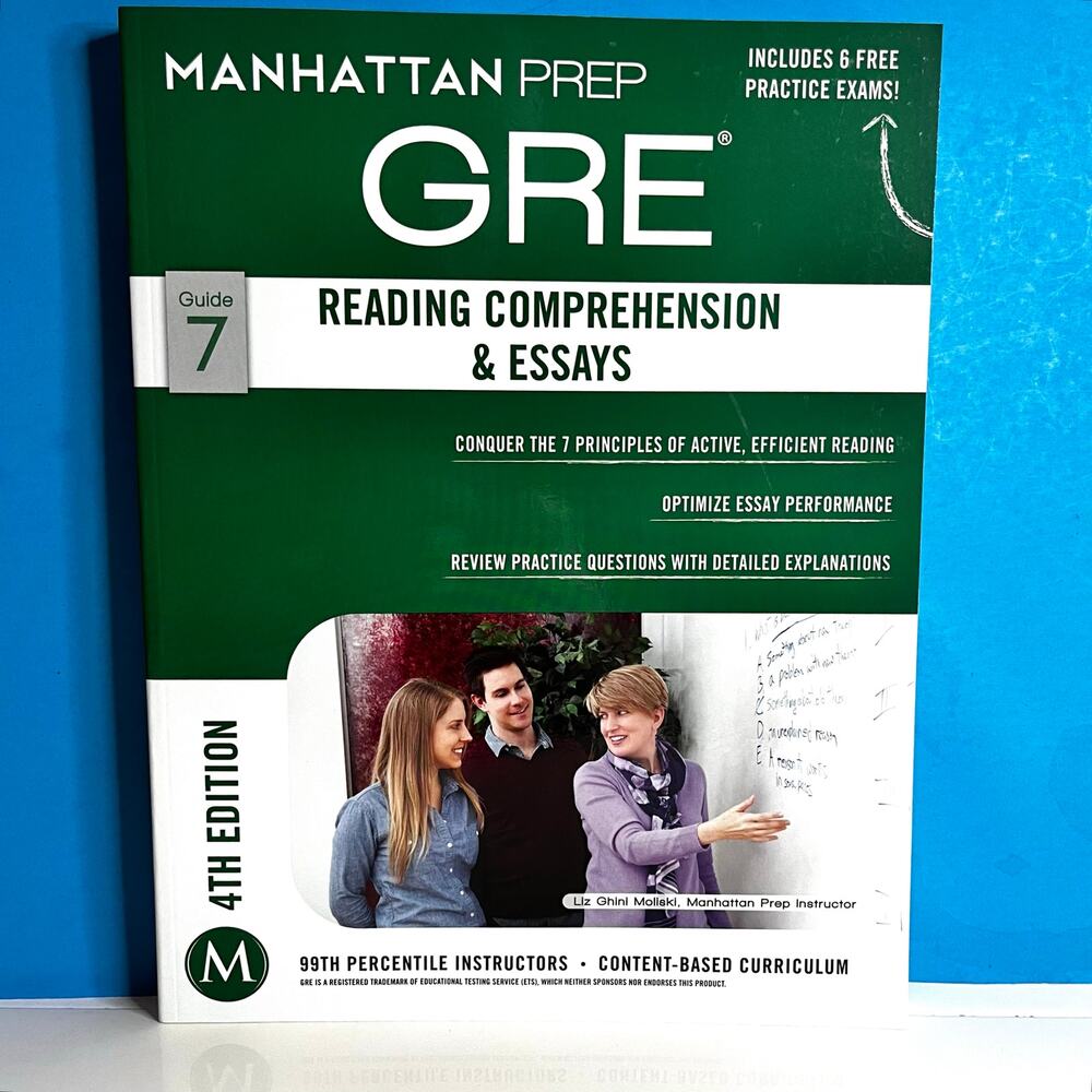 Manhattan Prep GRE Reading Comprehension & Essays Strategy Guide 7 – 4th Edition